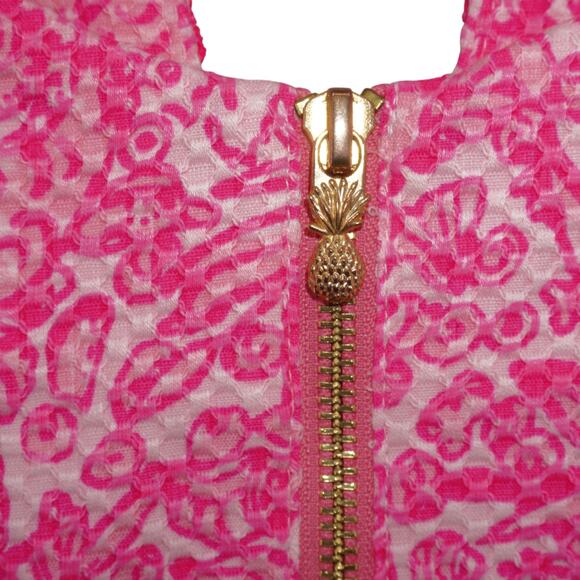 Lilly Pulitzer for Target Pink Lace Front Shift Dress – Size 16 - Picture 4 of 9